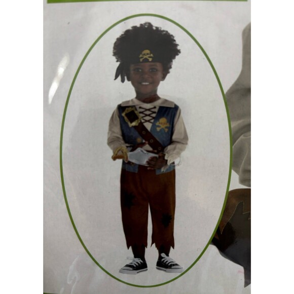Infant Baby Boy Pirate Halloween Costume Shipwrecked 3 Piece Set Size 6-12mo New - Picture 4 of 7
